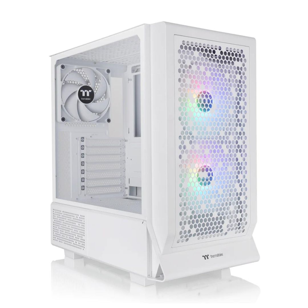 Thermaltake Ceres 330 TG ARGB Snow Mid Tower Case BTF - White