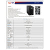UPS GeTX Online GXK-1-1-3-CO, 3Kv (3000VA) HF LCD battery 12-9 *6