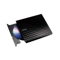 ASUS External Slim 8X DVD+RW Optical Drive - Black