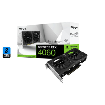 PNY GeForce RTX™ 4060 8GB VERTO™ Dual Fan