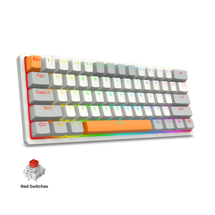 Redragon Akali K642-RGB 60% Wired Gaming Mechanical Keyboard