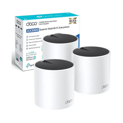 TP-Link Deco X55 AX3000 Whole Home Mesh Wi-Fi 6 System 3-Pack