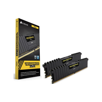 Corsair Vengeance LPX DDR4 16GB  (2x8) - 3200Mhz - C16 -  Black