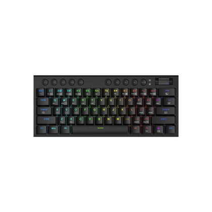 Redragon Redragon K632 PRO Noctis 60%, USB-C wired, BT , 2.4 GHz Red Switch