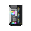 Xigmatek CUBI II  Glass, Mid Tower Case - Black