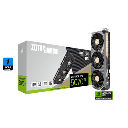 ZOTAC GAMING GeForce RTX 5070 Ti SOLID SFF OC 16GB