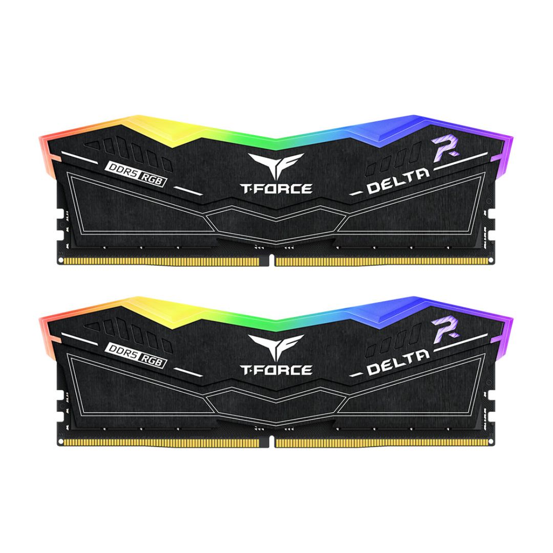 TEAMGROUP T-Force Delta RGB DDR5 Ram 32GB (2x16GB) 5600MHz CL36 - Black
