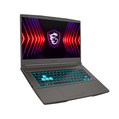 MSI Thin A15 AI B8VF-270US, AMD Ryzen 9-8945HS, RAM 16GB, SSD 1TB, NVIDIA RTX 4060 8GB, 15.6 FHD 144Hz, Cosmos Gray
