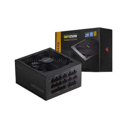 Segotep GM1250W 1250W Gold 80+ Full Modular 80+, PCIe 5.1 & ATX 3.1 - Black