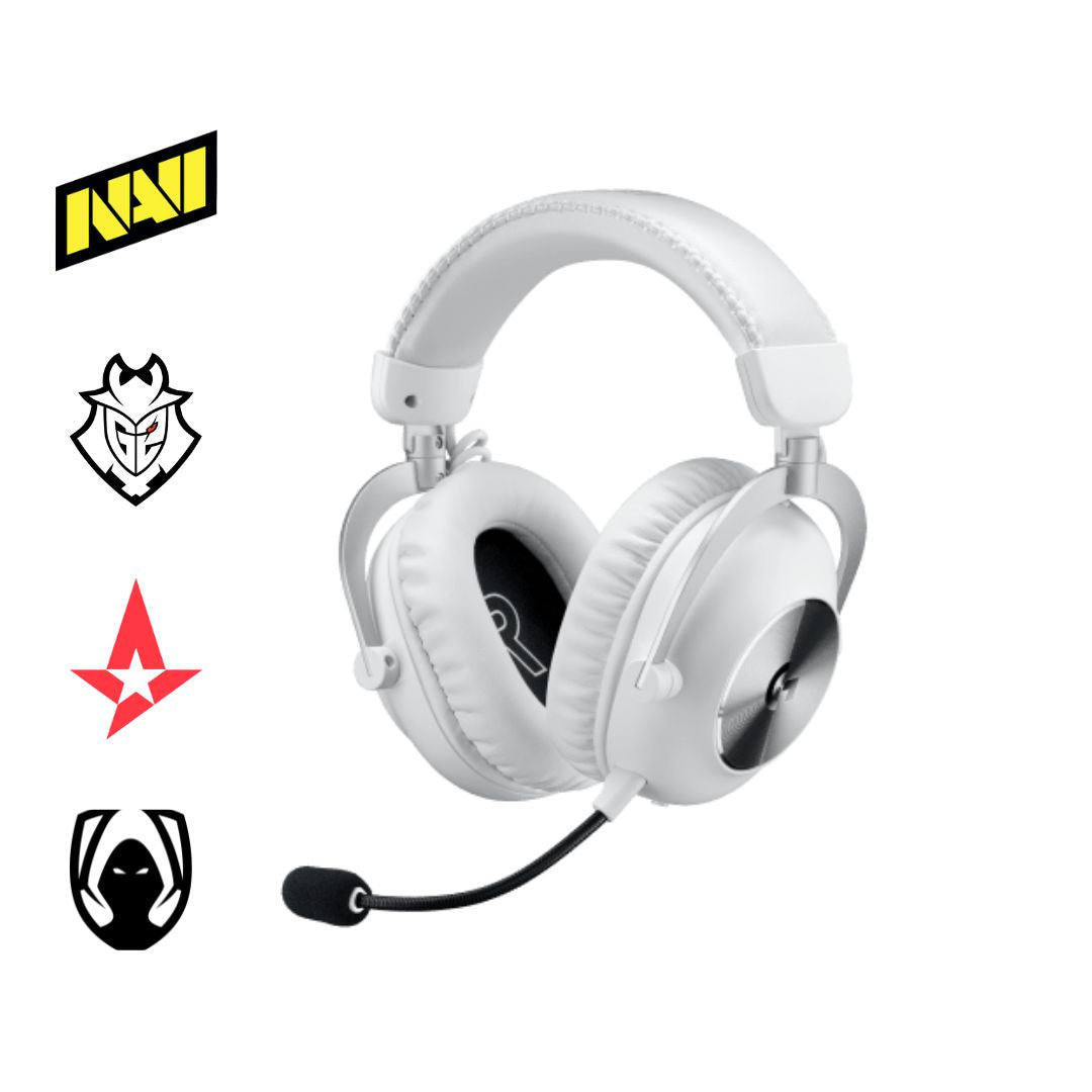 سماعة الألعاب اللاسلكية Logitech G PRO X 2 Lightspeed - بيضاء