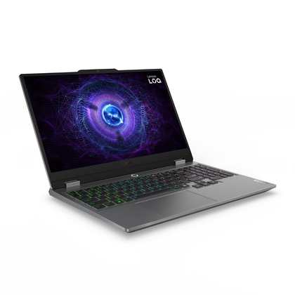 Lenovo LOQ 15IRX9 - (RHAX), Intel Core i5-13450HX, RAM 24GB, SSD 512GB, NVIDIA GeForce RTX 3050 6GB, 15.6 FHD 144Hz, Luna Grey
