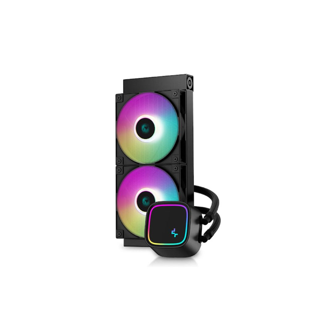 Deepcool LE520 240mm ARGB CPU Liquid Cooler - Black