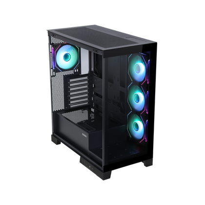 Sama Neview 2351 Mid Tower Case - Black (BTF)