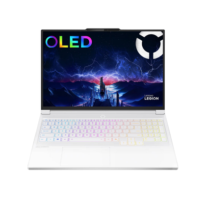Lenovo Legion Pro 7 16IAX10 - (1MAX), Intel Core Ultra 9-275HX, RAM 32GB, SSD 2TB, NVIDIA RTX 5070 8GB, 16.0 Inch WQXGA OLED 240Hz, Glacier White