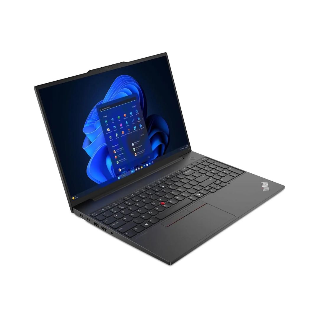 Lenovo ThinkPad E16 - (3M00), Intel Core Ultra 7-155H, RAM 16GB, SSD 512GB, Intel Graphics, 16 Inch " WUXGA IPS, Black