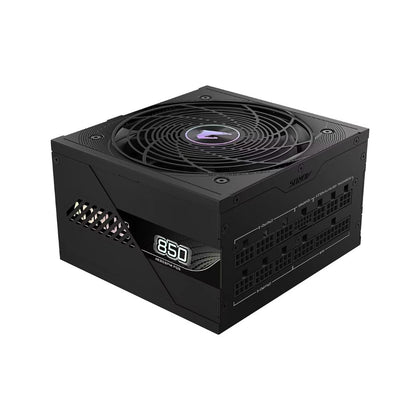 Gigabyte AORUS ELITE GP-AE850PM, Full Modular, 850W 80+ Platinum, PCIe 5.1 - Black