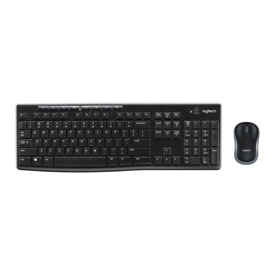 مجموعة لوحة المفاتيح والماوس اللاسلكية Logitech MK270 