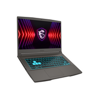 MSI Thin A15 B7VE-247XAE, AMD Ryzen 5 7535HS, RAM 8GB, 512GB SSD, NVIDIA RTX 4050 6GB, 15.6, FHD IPS 144hz, Cosmos Gray