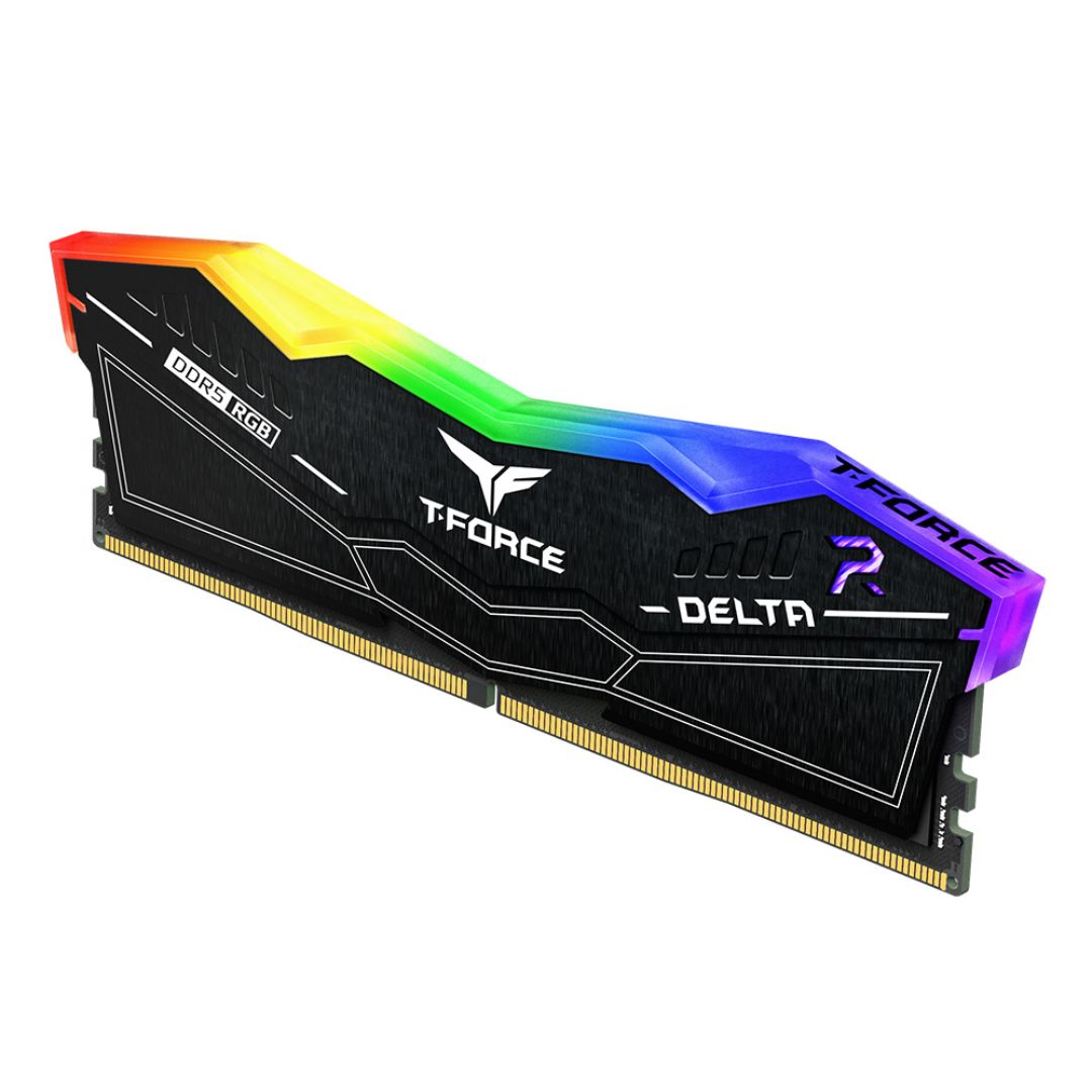 TEAMGROUP T-Force Delta RGB DDR5 Ram 32GB (2x16GB) 6000MHz CL38 - Black