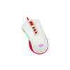 Redragon M711C COBRA Gaming Mouse - White Red