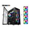 SAMA 3509 Black Mid Tower Case ATX - Black