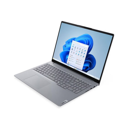 Lenovo ThinkBook 16 G8 IAL - (27GQ), Intel Core Ultra 5-225U, RAM 16GB, SSD 512GB, Intel Graphics, 16.0 Inch IPS WUXGA 60Hz, Arctic Grey