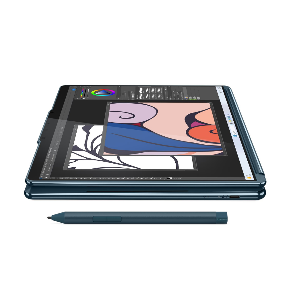 Lenovo Yoga 9 13IMU9 - (109870), Intel Core Ultra 7-155U, RAM 16GB, SSD 1TB, Intel® Graphics, 13.3" 2.8K WQXGA+ Touch OLED, Tidal Teal