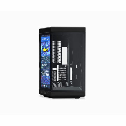 HYTE Y70 touch infinite Mid Tower ATX Case - Pitch Black