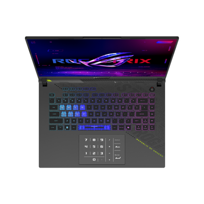 ASUS ROG Strix G16 G614FR-RV025, AMD Ryzen 9 9955HX3D, RAM 32GB, 1TB SSD, NVIDIA GeForce RTX 5070 Ti 12GB, 16.0 WUXGA 165Hz, Volt Green