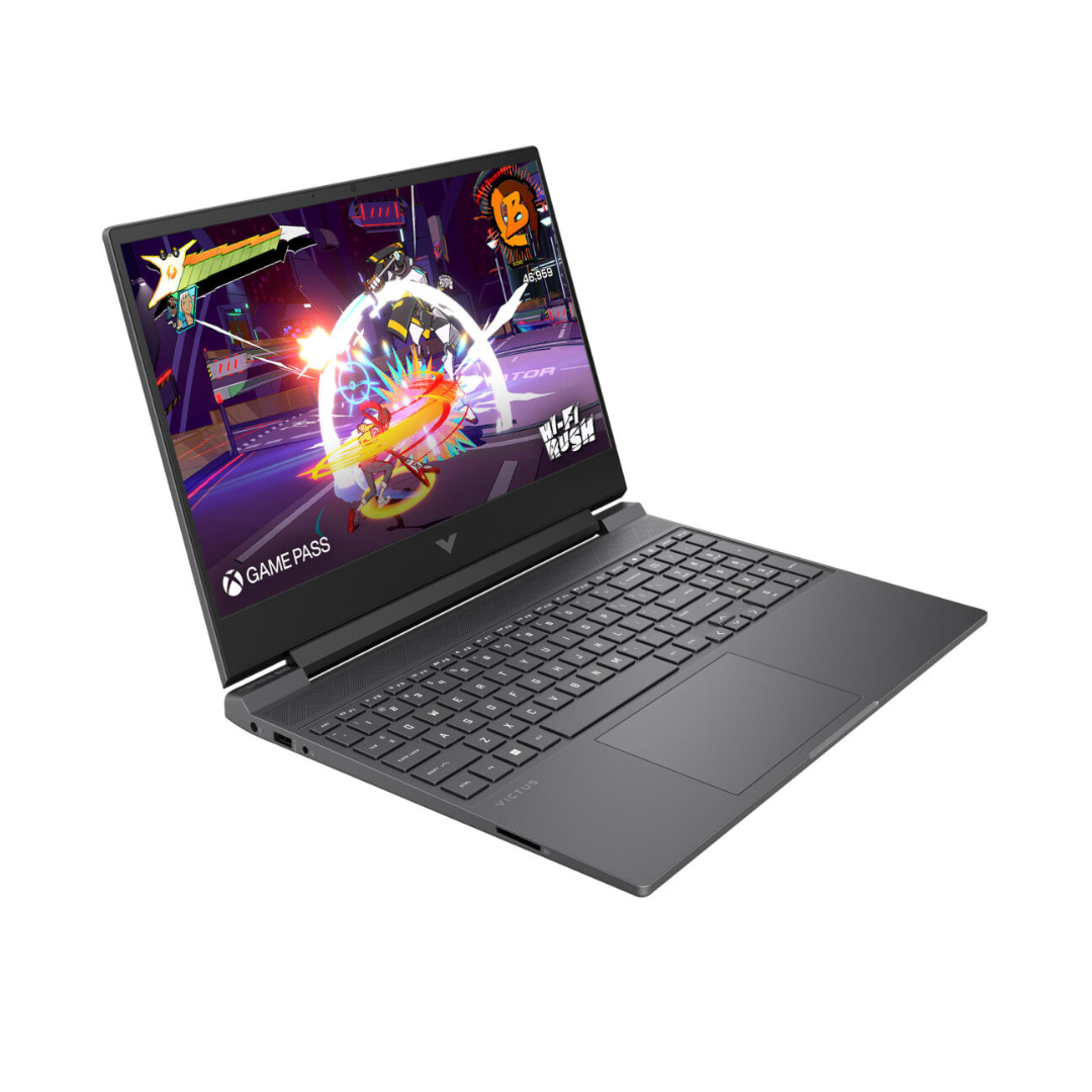 اتش بي فيكتوس 15-FA2701WM، انتل كور i5-13420H، رام 16 جيجابايت، قرص صلب SSD 512 جيجابايت، كارت شاشة NVIDIA RTX 4050 6 جيجابايت، شاشة 15.6 بوصة FHD 144 هرتز، فضي