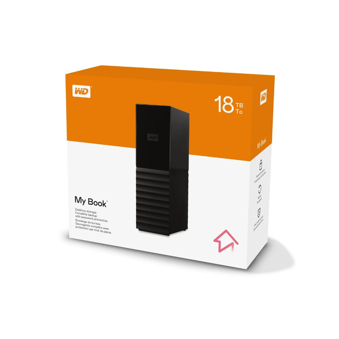 WD My Book 18TB Desktop External Hard Drive