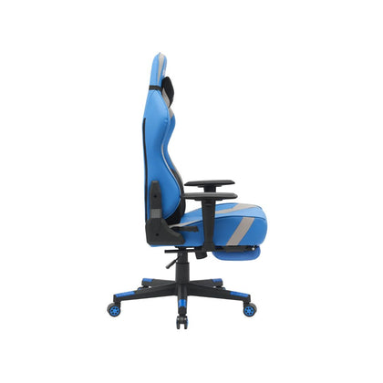RUNDA GAMING CHAIR RD-1009 FOOTREST - Blue
