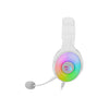 Redragon H350W Pandora RGB Wired Gaming Headset - White