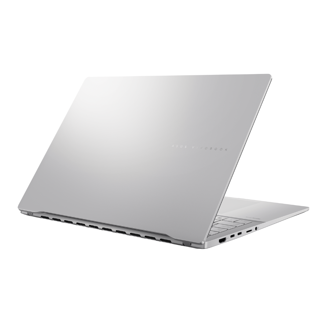 ASUS Vivobook S 15 OLED M5506NA-MA015، AMD Ryzen 5-7535HS، ذاكرة وصول عشوائي 16 جيجابايت، SSD 512 جيجابايت، AMD Radeon 660M، شاشة 15.6 بوصة OLED 3K (2880 × 1620)، فضي رائع 
