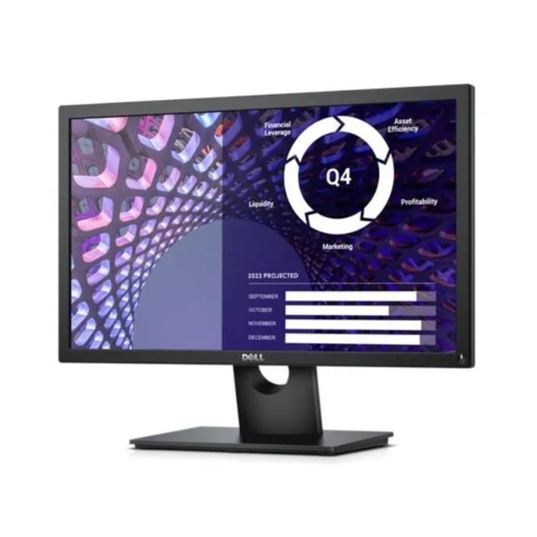 شاشة Dell E2216HV FHD مقاس 22 بوصة، 60 هرتز، 5 مللي ثانية، مسطحة 