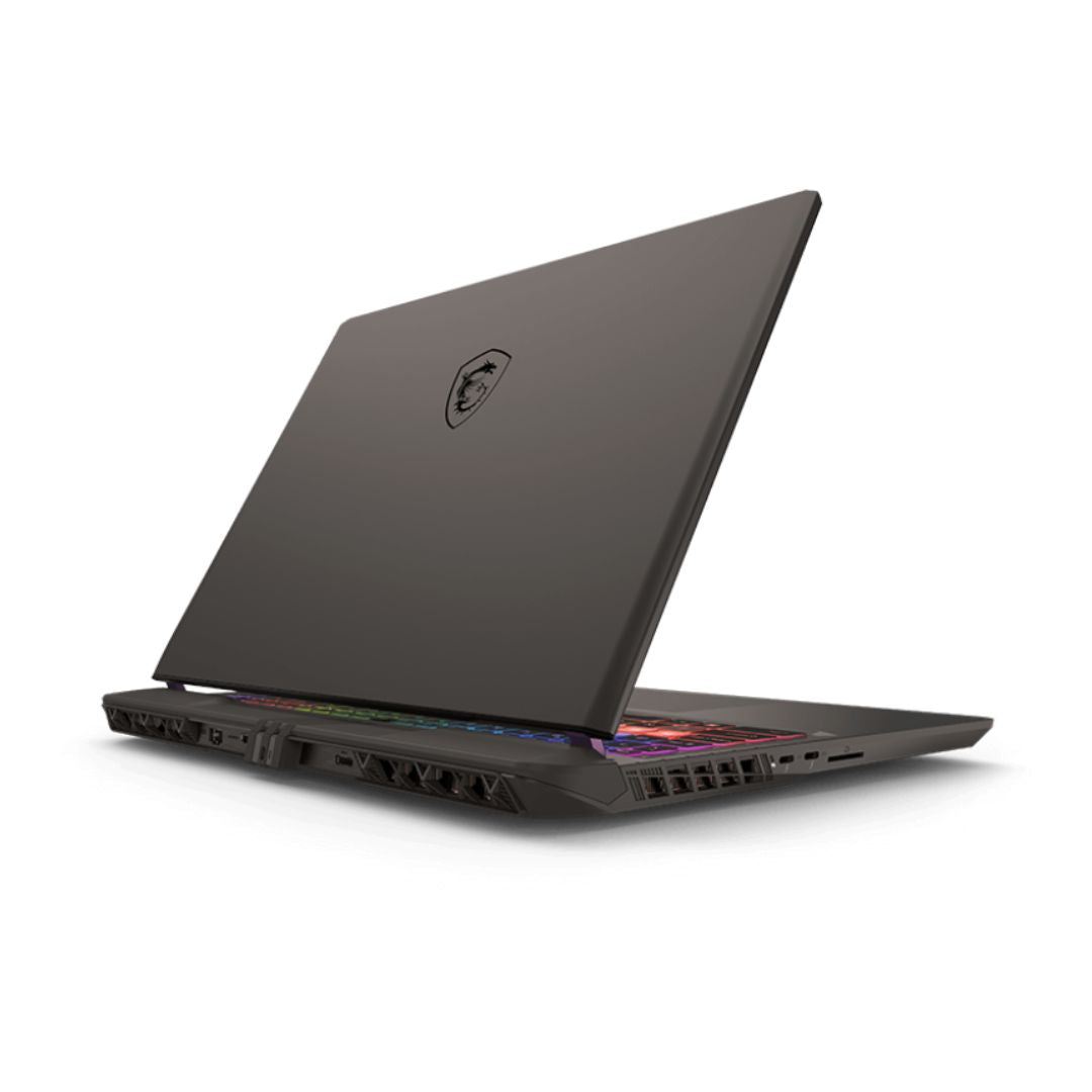 MSI Vector 16 HX AI A2XWHG-009AE، Intel Core Ultra 9-275HX، ذاكرة وصول عشوائي (RAM) سعة 32 جيجابايت، قرص SSD سعة 1 تيرابايت، NVIDIA RTX 5070 Ti سعة 12 جيجابايت، شاشة 16.0 بوصة بدقة 2K QHD+ IPS بمعدل تحديث 240 هرتز، لون رمادي كوزموس