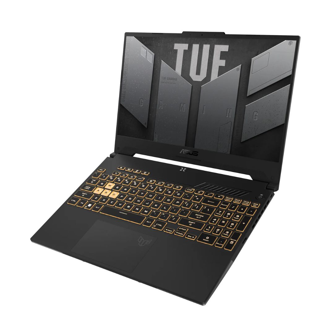 ASUS TUF GAMING F16 FX607VU-RL084AR، Intel Core i7-13620H، ذاكرة وصول عشوائي 16 جيجابايت، قرص SSD 512 جيجابايت، NVIDIA RTX 4050 6 جيجابايت، شاشة 16.0 بوصة WUXGA IPS 144 هرتز، رمادي ميكا 
