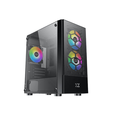 Xigmatek Oreo RGB Mid Tower Case - Black