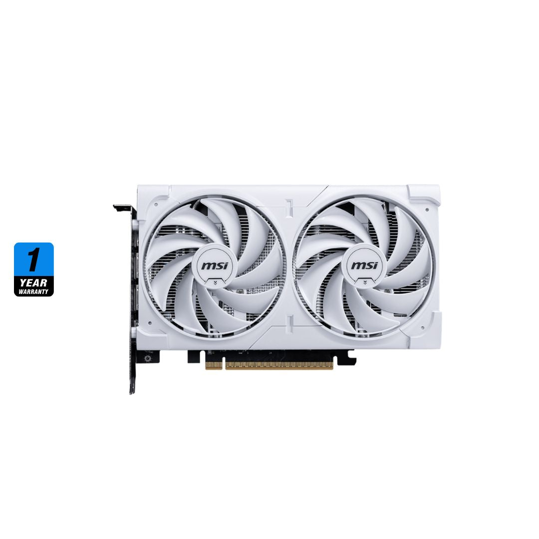 MSI GeForce RTX 5060 VENTUS 2X OC White in Iraq – 8GB, Dual