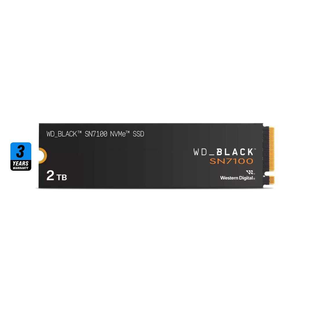 WD BLACK SN7100 سعة 2 تيرابايت، 7250 ميجابايت/ثانية M.2 NVME، PCIe 4.0 