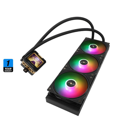 Thermalright Frozen Warframe 360 ARGB ARGB Liquid CPU Cooler - Black