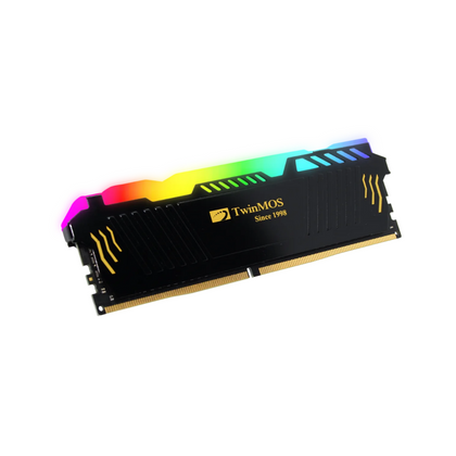 ذاكرة TwinMOS RGB سعة 16 جيجابايت (16x1) 3200 - أسود
