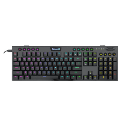 Redragon K618 Horus Wireless RGB Mechanical Keyboard - Bluetooth/2.4Ghz/Wired Tri-Mode Ultra