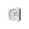 جيجابايت AORUS ELITE GP-AE850PM ICE، وحدة تزويد طاقة كاملة التوصيل، 850 واط، بكفاءة 80+ بلاتينيوم، PCIe 5.1 – ابيض
