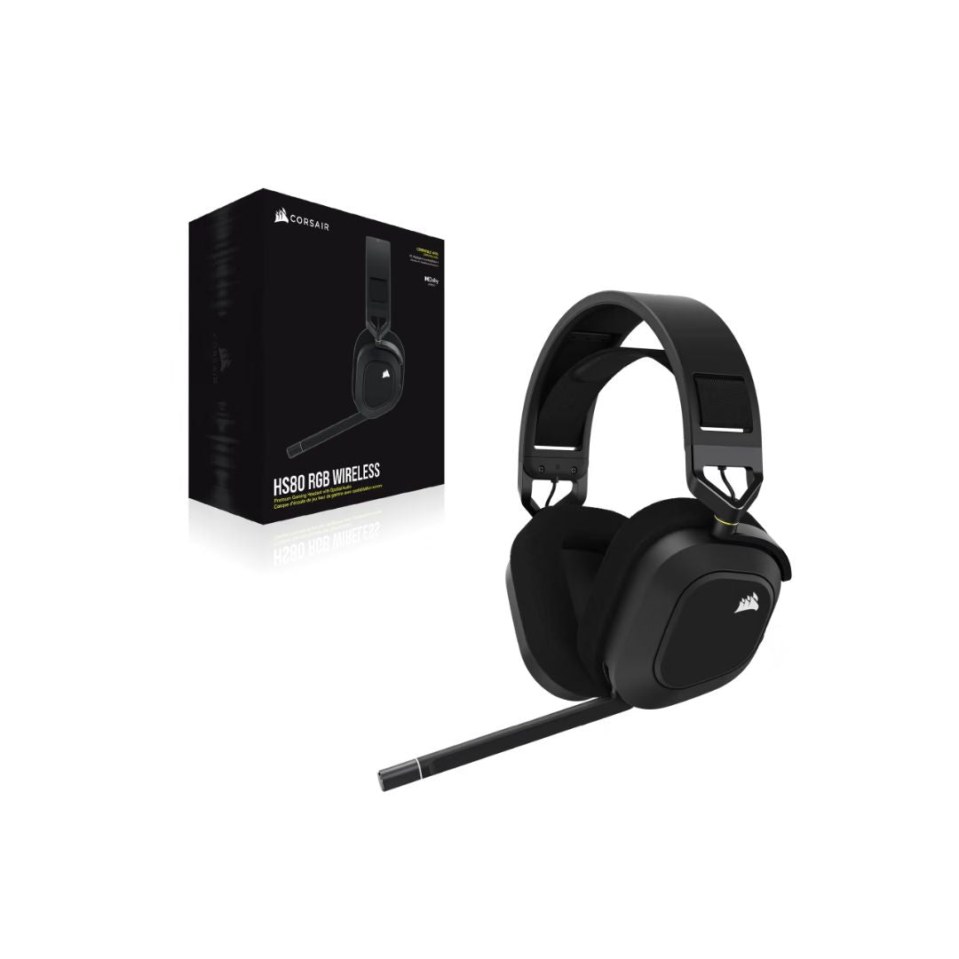 كورسير HS80 Wireless Carbon سماعات رأس