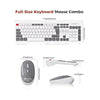 AULA AC308 Wireless Combo Keyboard & Mouse - White