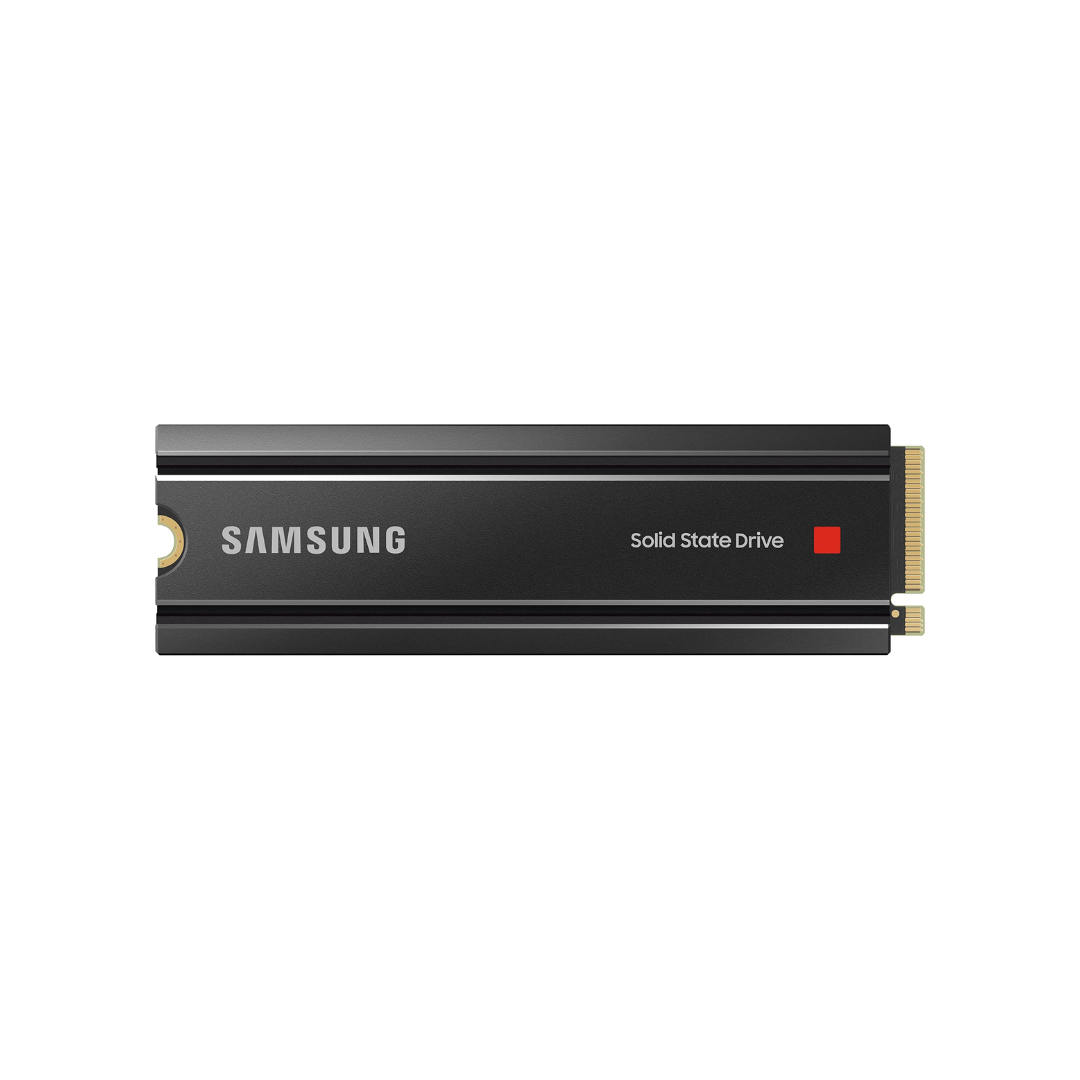 SAMSUNG 980 PRO SSD with Heatsink 1TB PCIe Gen 4 NVMe , MZ-V8P1T0CW