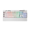 Redragon K512 Shiva RGB Backlit Membrane Gaming Keyboard - White