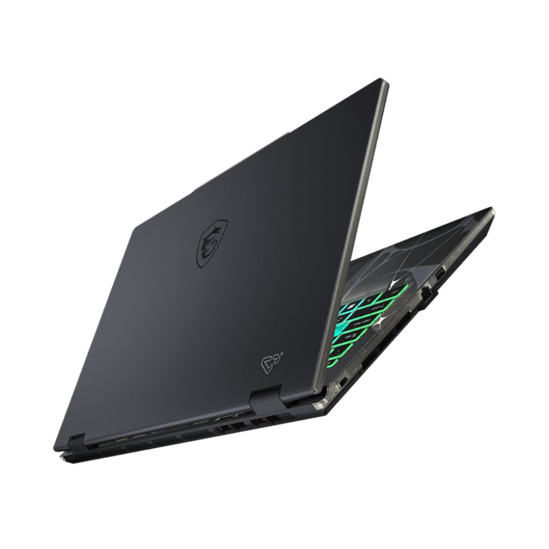 MSI Cyborg 15 B2RWFKG-265XAE، معالج Intel Core 7-240H، ذاكرة وصول عشوائي (RAM) سعة 16 جيجابايت، قرص SSD سعة 1 تيرابايت، بطاقة رسومات NVIDIA RTX 5060 سعة 8 جيجابايت، شاشة 15.6 بوصة FHD IPS بتردد 144 هرتز، لون أسود شفاف 