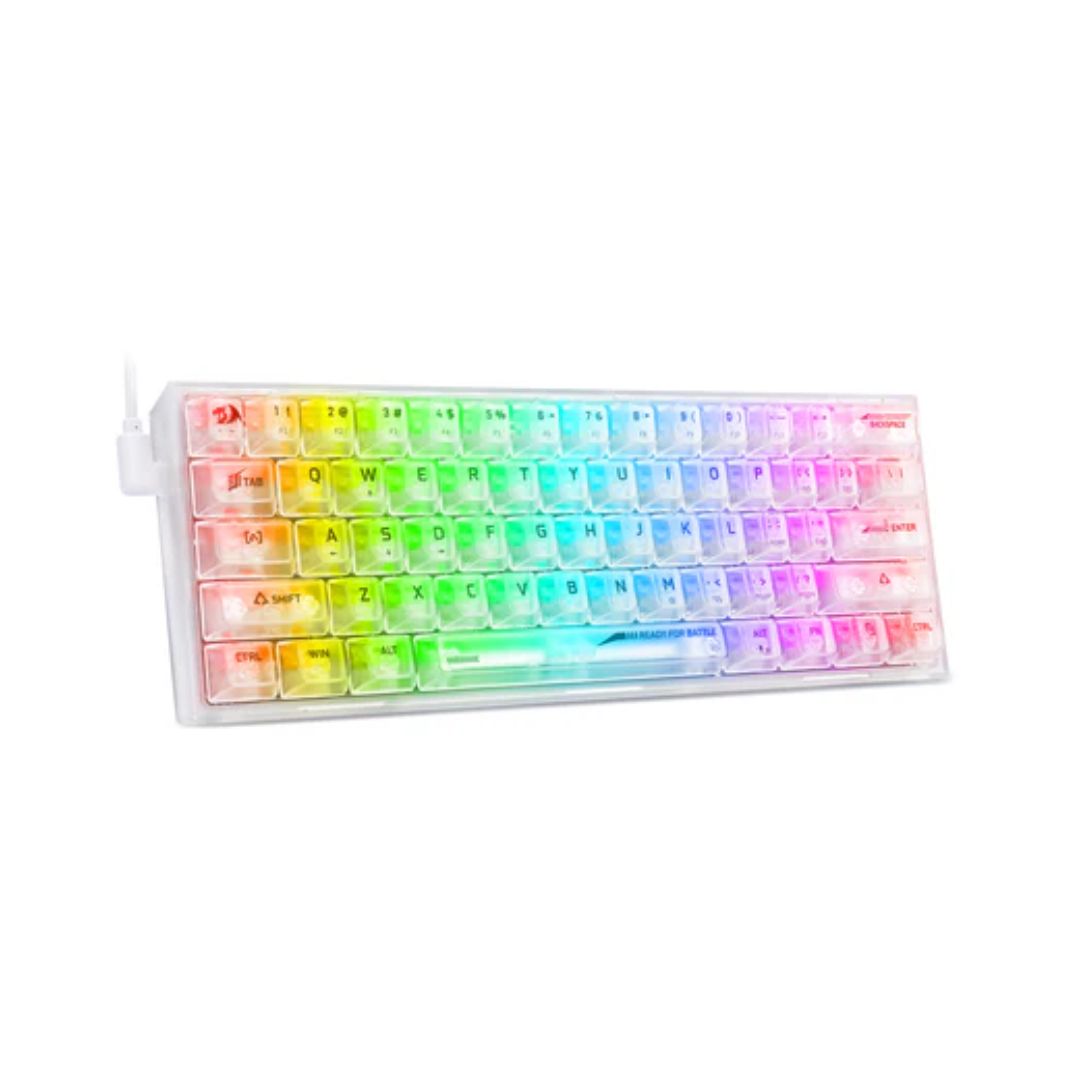 لوحة مفاتيح الألعاب Redragon K617CT-RGB سلكية 60% RGB 